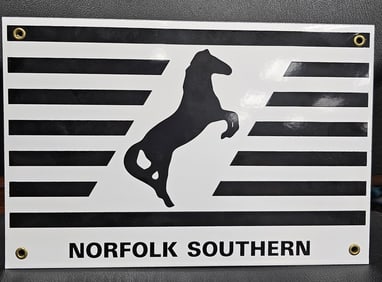 Norfolk Southern Porcelain Sign
