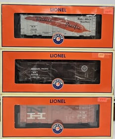 Lionel Boxcar Lot