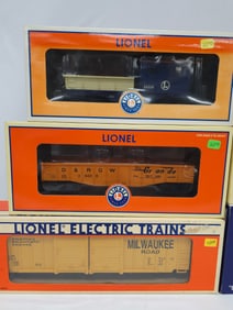 Lionel and Atlas Rolling Stock Lot of Five