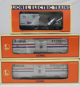 Lionel Amtrak Lot of Three (New In Box)