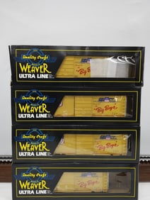 Weaver UP Big Boy Boxcar Lot of 4