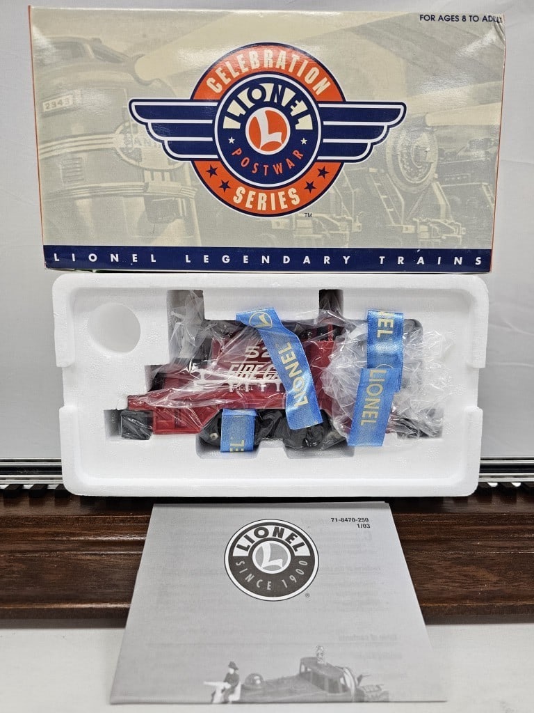 Lionel (PWCS) 52 Fire Car (New In Box) C-10 (1 of 2)