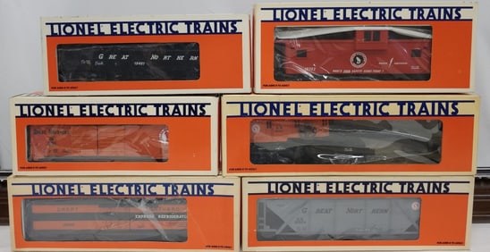 Lionel Great Northern Cars Lot of Six (NIB)