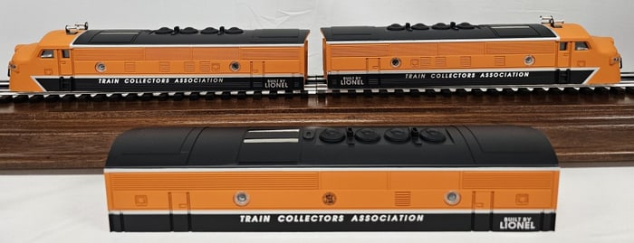 Lionel TCA F-3 Cab A-B-A Shells Only (NIB)