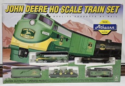 Athearn John Deere HO Trains Set (NIB) C-9+