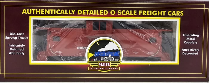 MTH Norfolk & Western O Scale Ext. Vision Caboose