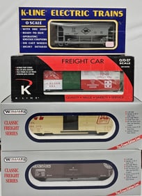 Williams & K-line Freight Car Lot of 4