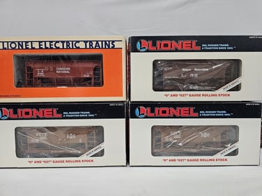 Lionel Ore Car with Ore Load: Lot of Four