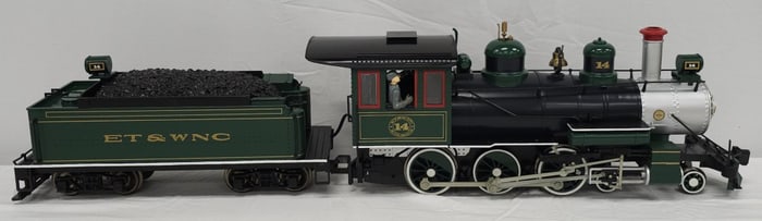 G Scale Bachman ET & WNC Steam Engine and Tender