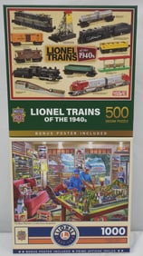 Lionel Train Puzzle Lot