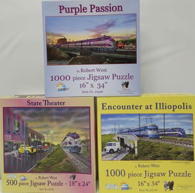 Train Collector Puzzle Lot of Florida Railroads