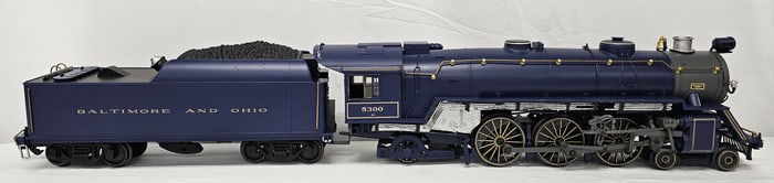 Aristo Craft B&O G Scale 4-6-2 Pacific Steam Locomotive With Original Box