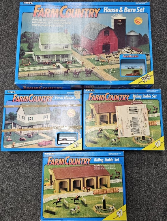 Ertl Farm Country Sets (NIB) Lot of 3