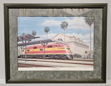 FEC Framed Print "A Jacksonville Memory"