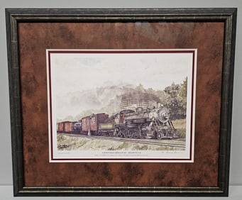 Frank Crowe Frame Print "Gainesville Midland #203