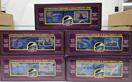 MTH Premier USPS 40" Boxcar Set of 5
