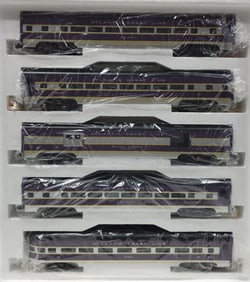 MTH ACL 70' Scale Aluminum Passenger Car Set