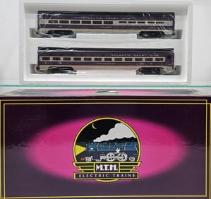 MTH ACL 70' Scale Aluminum Sleeper/Diner Set