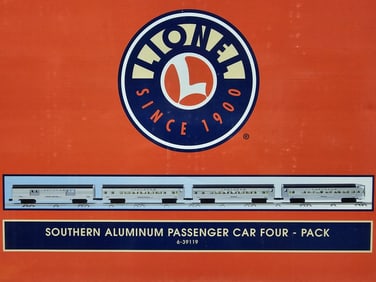 Lionel Southern Alum. Passenger 4 Pack C-10 (NIB)