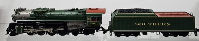 MTH 2-8-4 Southern Kanawha Steam Engine
