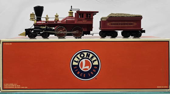 Lionel Union Pacific General Locomotive & Tender: Lionel 6-18723, Union Pacific General Locomotive & Tender, Tested and in Good Working Order. C-9