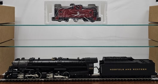 MTH Norfolk & Western Class A Steamer & Caboose