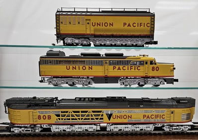 MTH Union Pacific #80 Coal Turbine Engine, 3-Rail