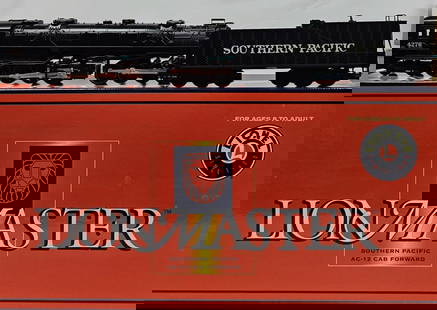 Lionel Southern Pacific AC-12 Cab Forward Engine: Modern Era, Lionel (Lionmaster 71-1107-200) Southern Pacific AC-12 Cab Forward Engine NIB with factory shipping box. C-10.