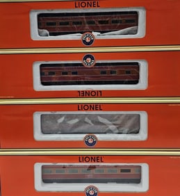 Lionel Southern Pacific 18" Alum Passenger Car Set