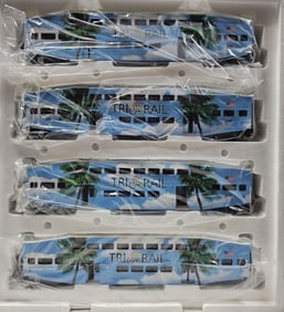 MTH FL Tri-Rail Bi-Level Bombardier Passenge Cars