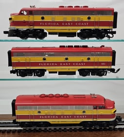 MTH FLorida East Coast F-3 A-B-A Diesel Engine Set