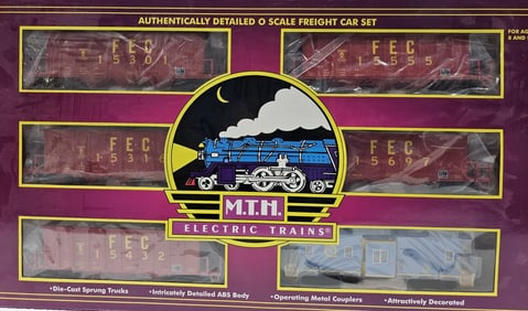 MTH Florida East Coast 6-Car Freight Set