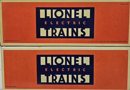 Lionel Santa Fe Non Powered B Unit Lot of 2 (NIB): Lionel 6-18103, Santa Fe Non Powered B Unit Lot of 2 (New In Box) Both are in C-10 condition.