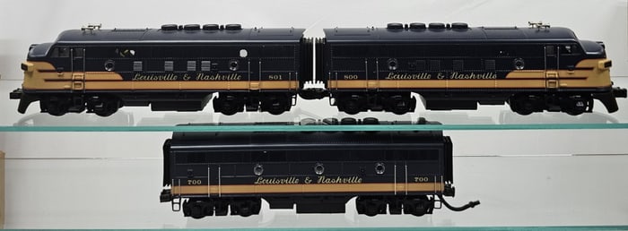 MTH L&N EMD F-3 A-B-A Diesel Set