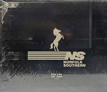 Lionel Norfolk Southern Dash 8 Unit Train Set C-10: 1992 Modern Era, Lionel 6-11718, Norfolk Southern Dash 8 Unit Train Set Factory Sealed, C-10