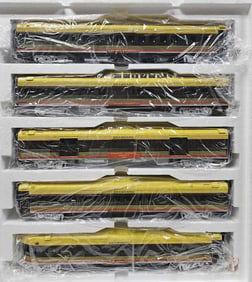 MTH Seaboard 5-Car 70' Scale Passenger Car Set