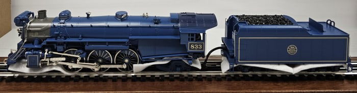MTH Jersey Central Blue Comet Steam Engine C-10
