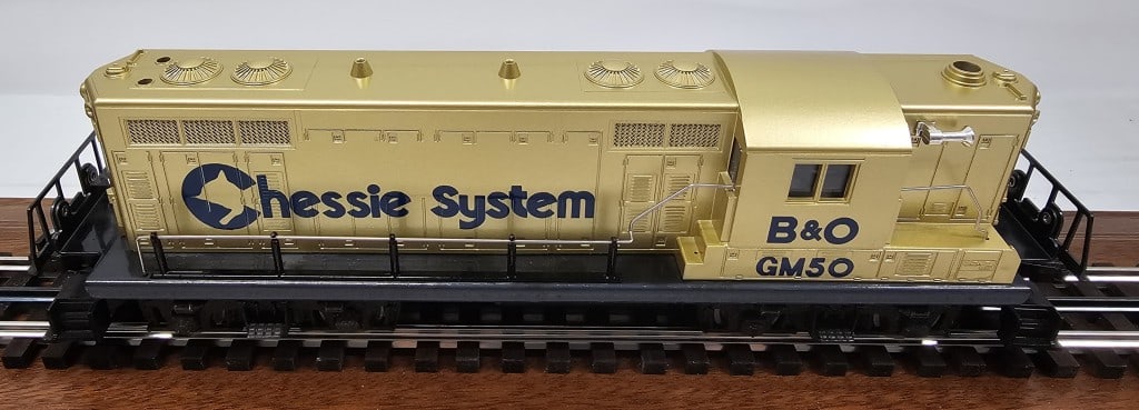 Lionel GM Special Anniversary Chessie GP-7 Diesel C-9: Lionel 6-8359, General Motors Special Anniversary Chessie GP-7 Diesel Engine, Tested and in working condition. C-9