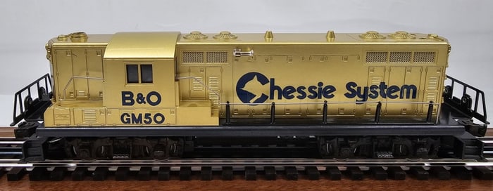 Lionel GM Special Anniversary Chessie GP-7 Diesel C-8+