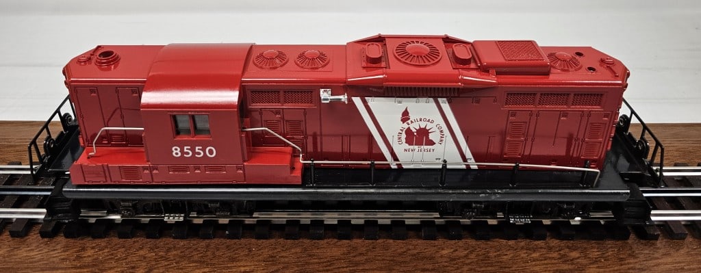 Lionel Jersey Central GP-9 Diesel (New In Box): Lionel 6-8550, Jersey Central GP-9 Diesel (New In Box) never run. C-9+ condition.