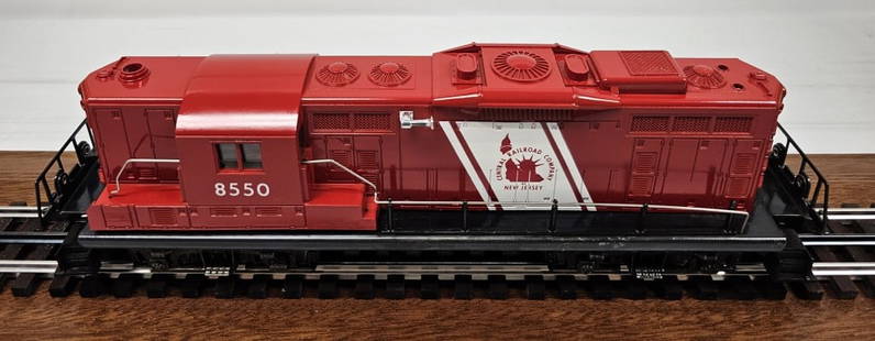 Lionel Jersey Central GP-9 Diesel (New In Box): Lionel 6-8550, Jersey Central GP-9 Diesel (New In Box) never run. C-9+ condition.