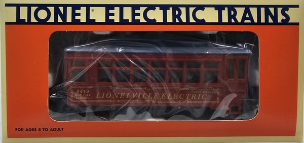 Lionel "Lionelville Electric Trolley" (NIB) C-10