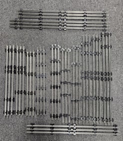 Lionel Long Straight Tubular Track Lot of 13 Pieces