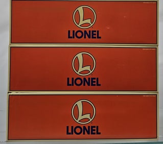 Lionel Madison Passenger Cars 3Pk Red Roof