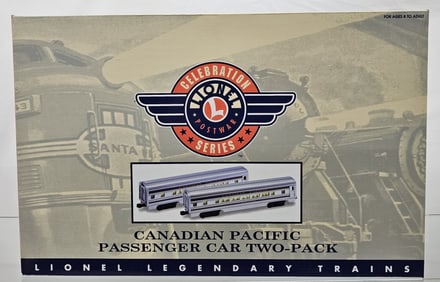 Lionel Canadian Pacific Passenger Car 2-Pack (NIB)