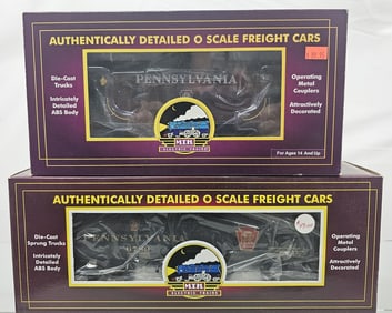 MTH Pennsylvania O-Scale Tank Car & N-6b Caboose