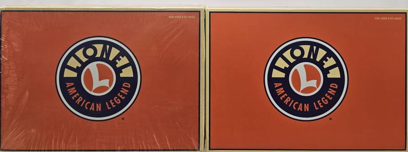 Lionel 6464 Archive Box Car 6 & 8 Series Lot C-10: Lionel 6464 Archive Box Car 6 & 8 Series Lot C-10 collector grade condition, Rio Grande, Santa Fe, New Haven, NYC Pacemaker, MKT 6464-515, Minneapolis & St. Louis Box Cars in this lot. Boxes are Brick