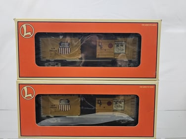 Lionel U.P. 6565 BC Auto RR Map Lot of 2 C-10