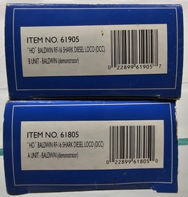 Bachmann "HO" Baldwin RF-16 Loco. B Ubit Lot of 2