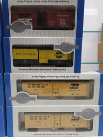 Bachmann Boxcar & Steel Reefer Car Lot of 8